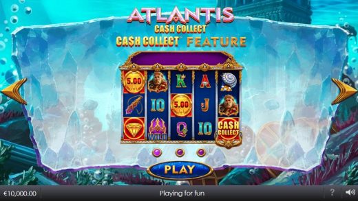 Обзор слота Atlantis Cash Collect