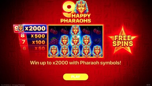 Обзор 9 Happy Pharaohs