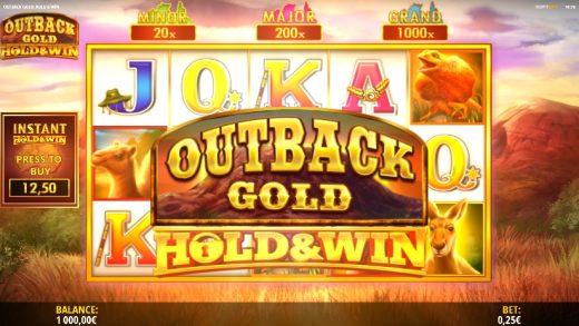 Обзор Outback Gold Hold and Win