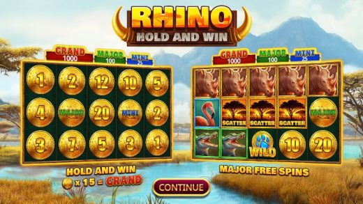 Обзор Rhino Hold and Win