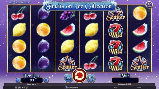 Обзор Fruits On Ice Collection 10 Lines